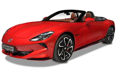 MG Cyberster 100 Aniversary Modern Beige Red Top 2026